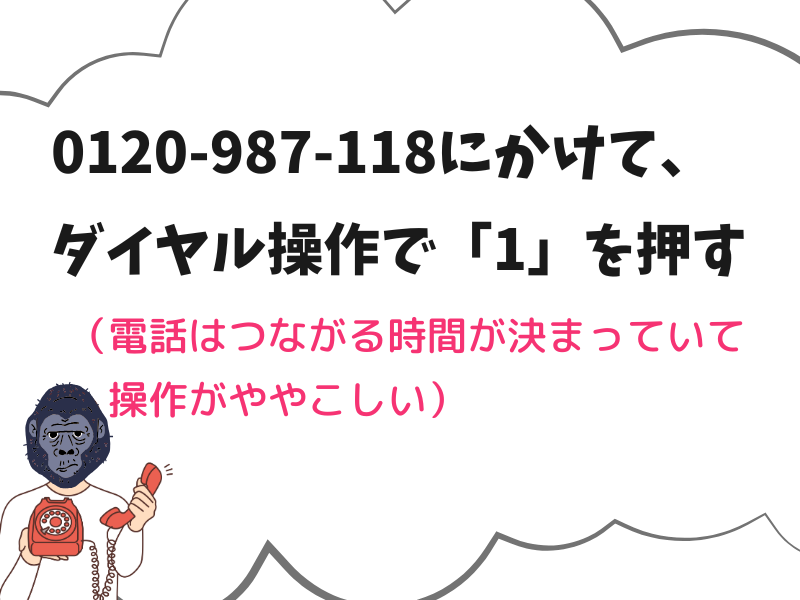 つながる時間が決まっていて、操作もややこしい